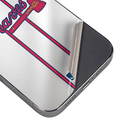 MLB Atlanta Braves Home Jersey iPhone 16e Skin